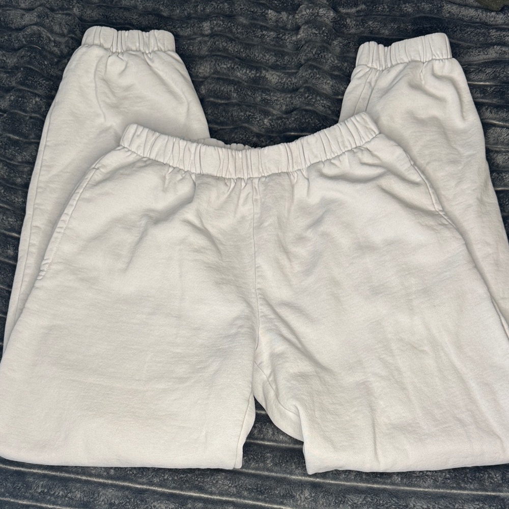 Brandy Melville Womens Cream Sweats